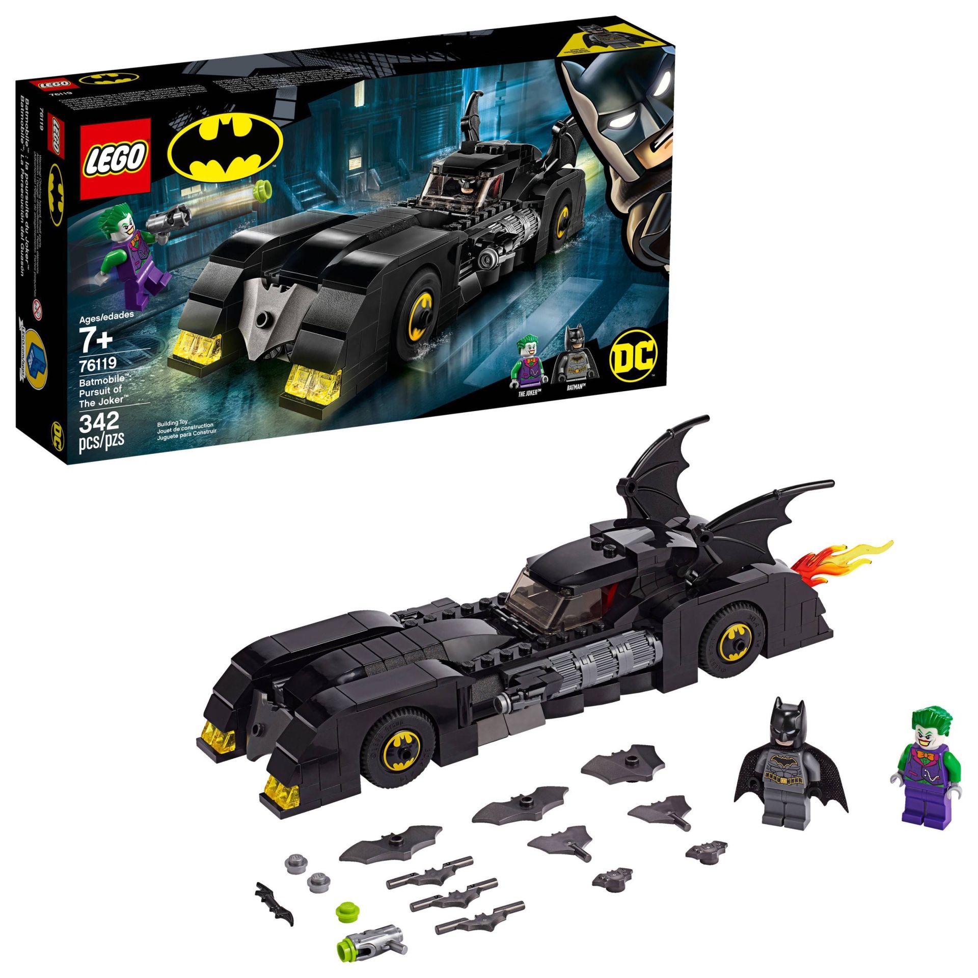 slide 1 of 1, LEGO Super Heroes DC Comics Batman Batmobile: Pursuit of The Joker 76119, 342 ct