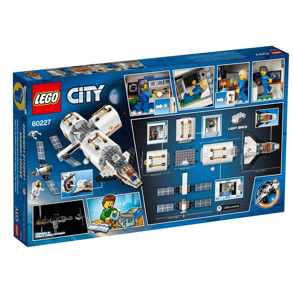 slide 6 of 7, LEGO City Space Lunar Space Station 60227 Building Set, 1 ct