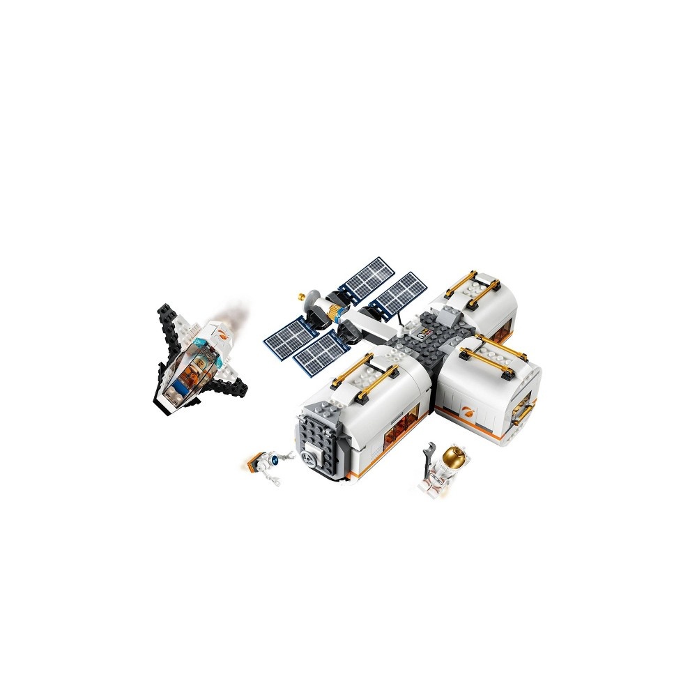 slide 3 of 7, LEGO City Space Lunar Space Station 60227 Building Set, 1 ct