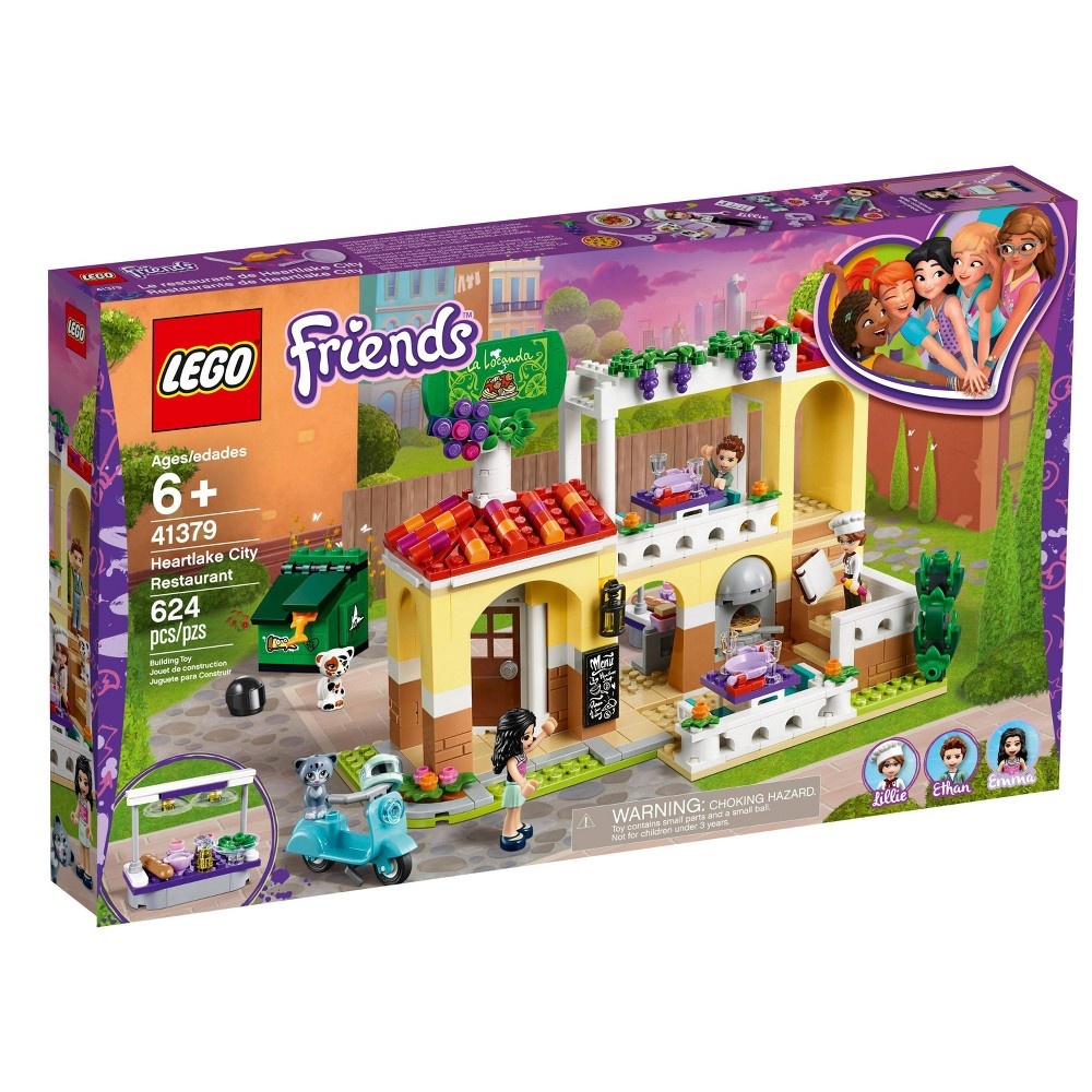 slide 7 of 7, LEGO Friends Heartlake City Restaurant 41379 Building Kit with Restaurant Playset and Mini Dolls, 1 ct