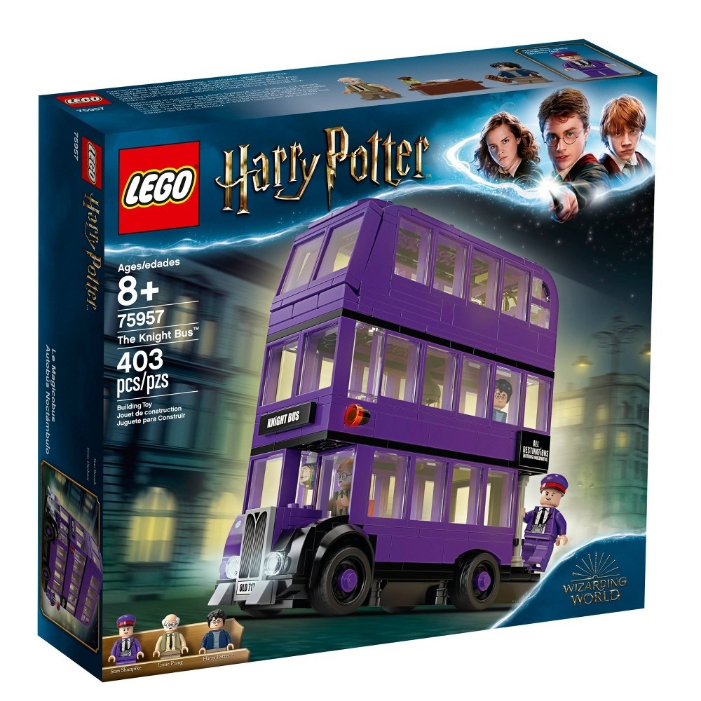 slide 4 of 7, LEGO Harry Potter The Knight Bus 75957 Triple Decker Toy Bus Building Kit, 1 ct