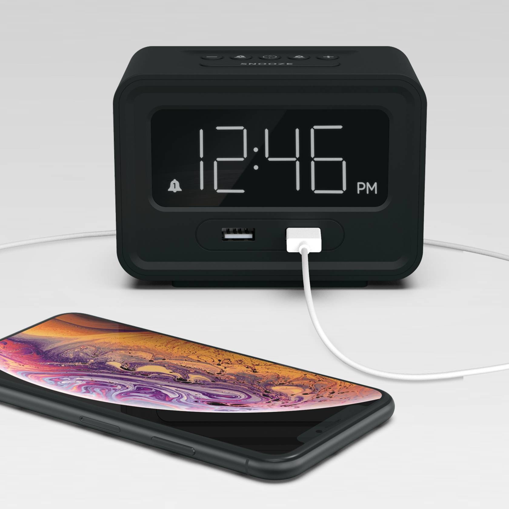 Window Clock With Usb Charger - Capello : Target