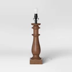 Large Lamp Base Brown - Threshold