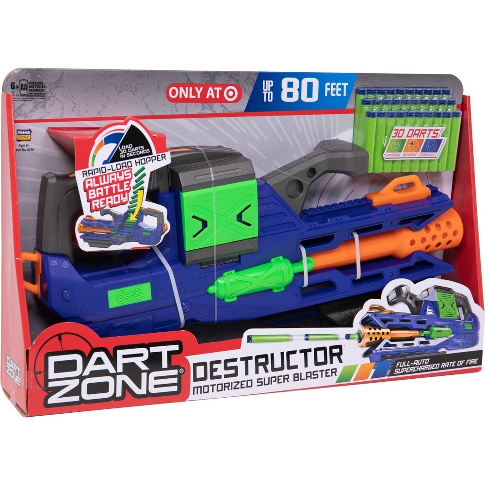 slide 2 of 8, DART Zone Destructor Rapid-Load DART Blaster, 1 ct