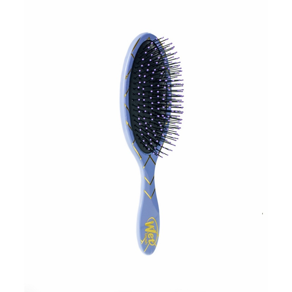 slide 3 of 3, Wet Brush Detangler Geometric Hair Brush - Purple, 1 ct