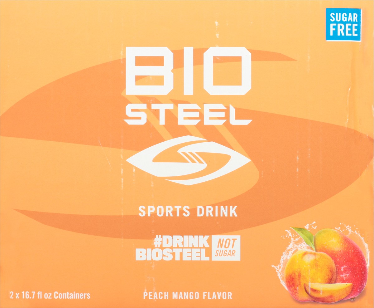 slide 6 of 14, BioSteel Sports Drink, Sugar Free, Peach Mango Flavor Containers - 192 oz, 192 oz