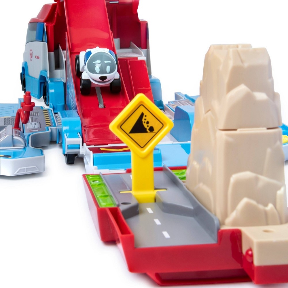 slide 7 of 8, PAW Patrol Launch'N Haul Patroller Transforming Track Set, 1 ct