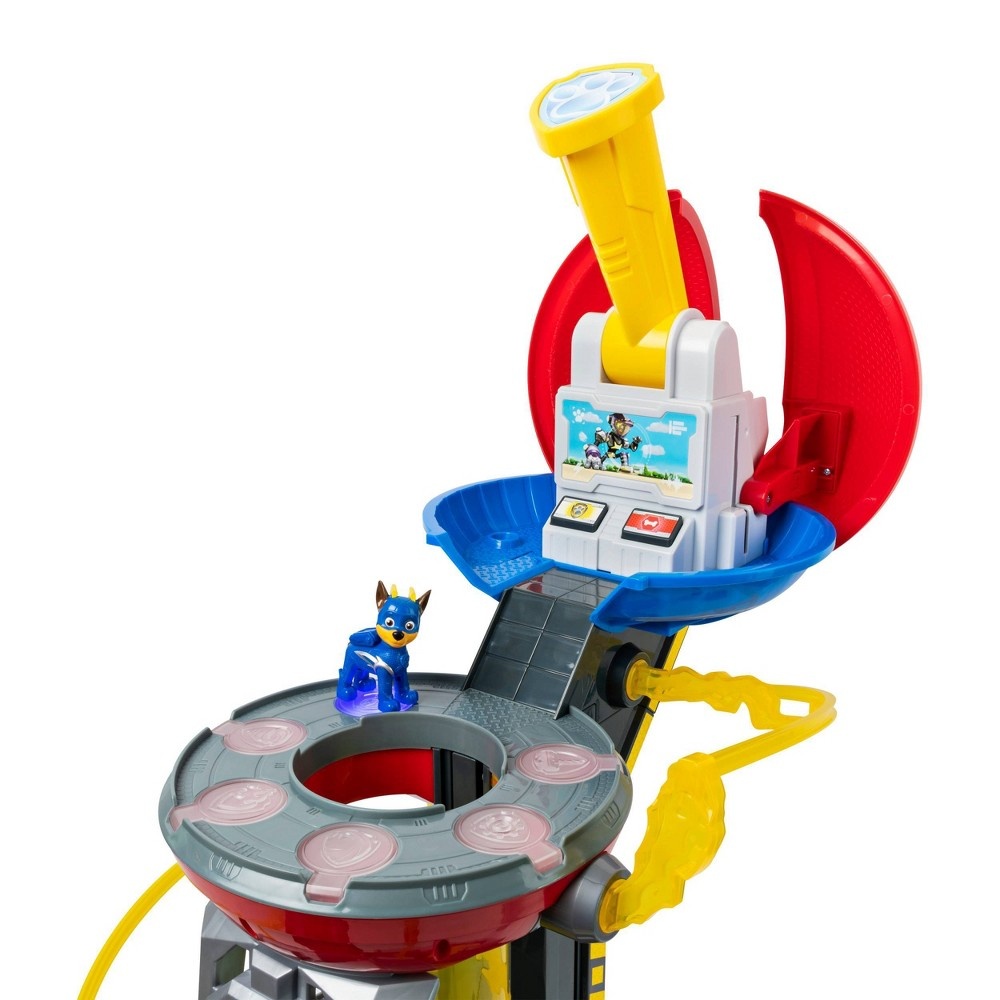 slide 5 of 9, PAW Patrol Super Mighty Pups Lookout Tower with Chase Figure, 1 ct