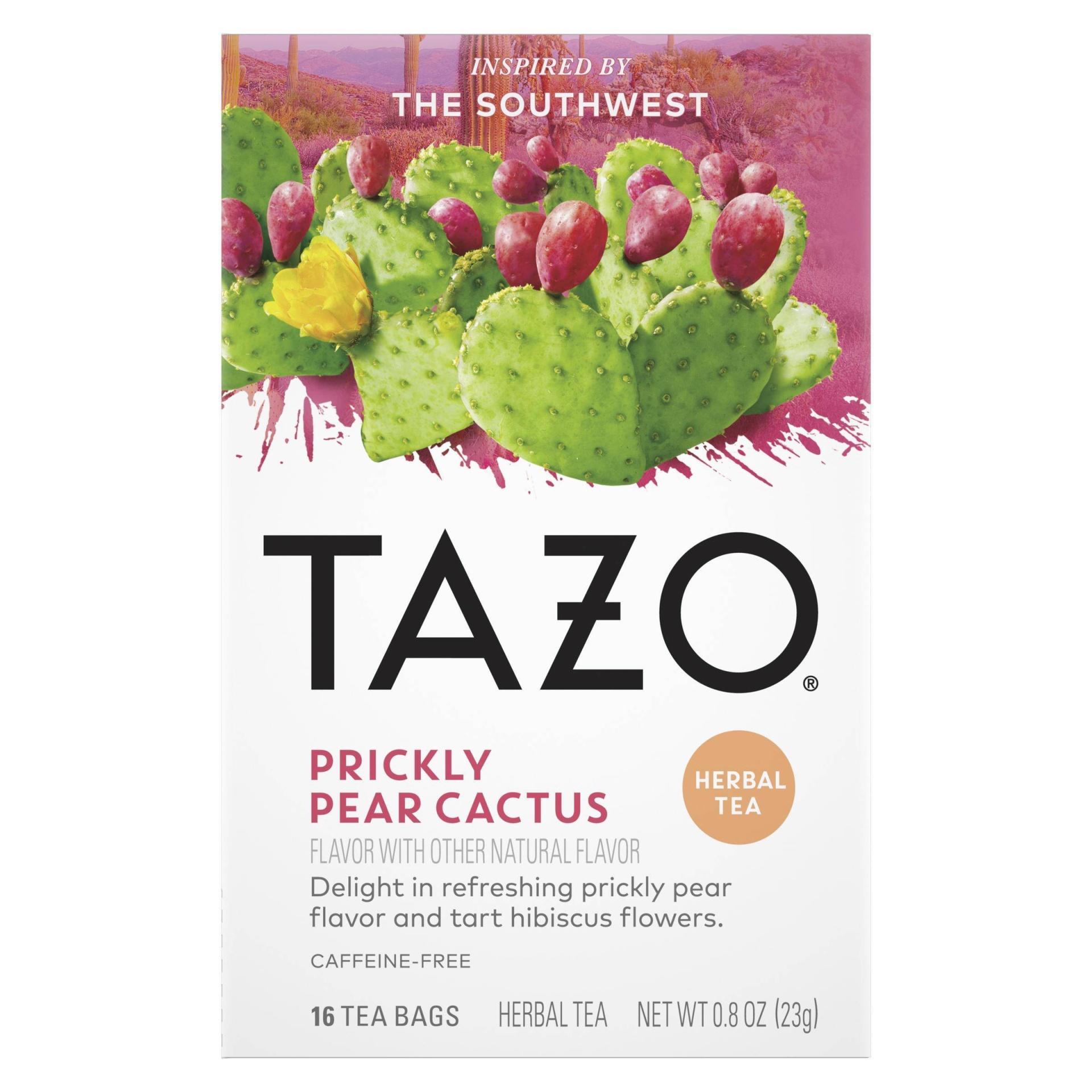 slide 1 of 5, Tazo Foragers Prickly Pear Tea - 16ct, 16 ct