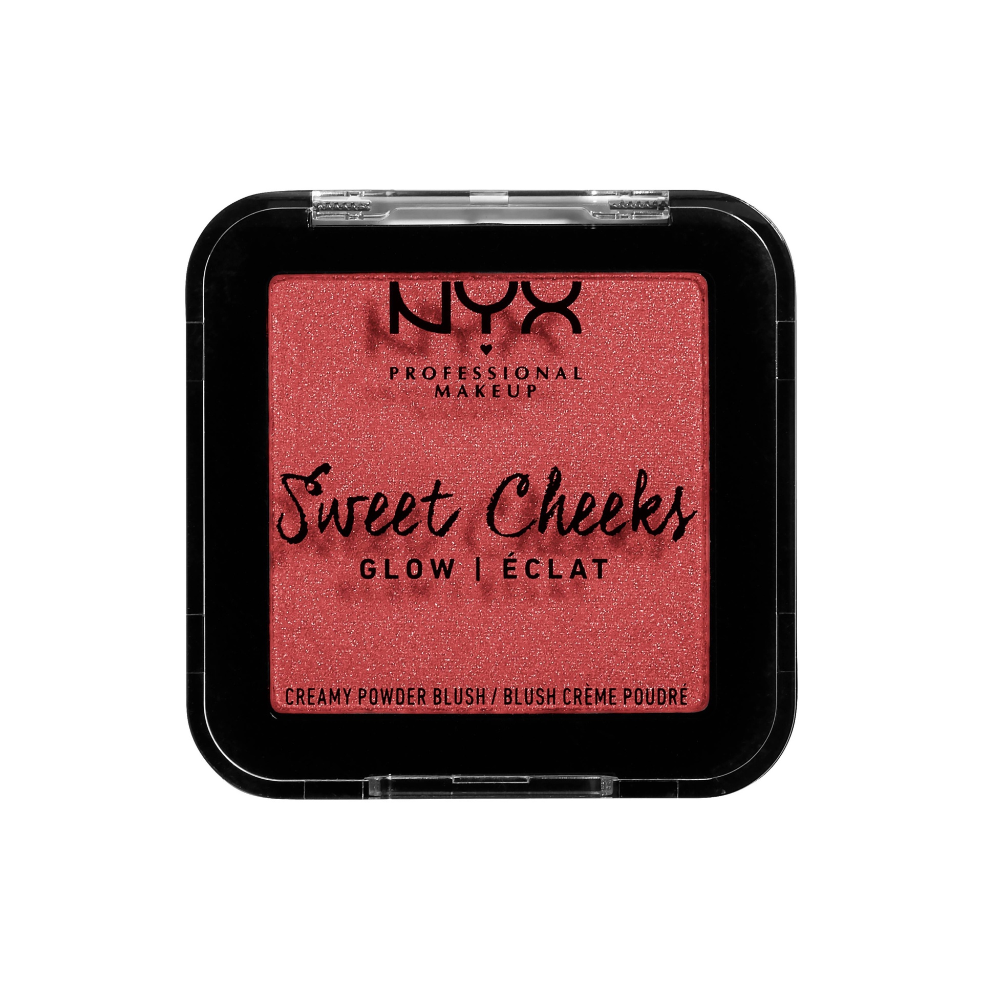 slide 1 of 4, Sweet Cheeks Creamy Powder Blush Glowy Citrine Rose, 0.17 oz