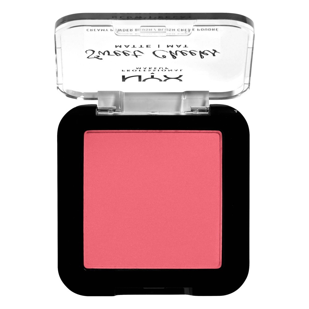 slide 2 of 4, NYX Professional Makeup Sweet Cheeks Creamy Powder Blush Matte Day Dream, 0.17 oz