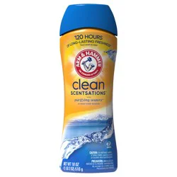 ARM & HAMMER Clean Scentsations In-Wash Scent Booster - Purifying Waters, 18 Oz