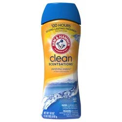 ARM & HAMMER Clean Scentsations In-Wash Scent Booster - Purifying Waters, 18 Oz