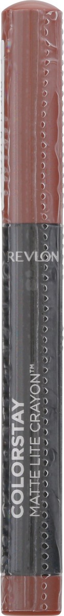 slide 2 of 10, Revlon ColorStay Matte Lite Crayon, Clear The Air, 0.049 oz