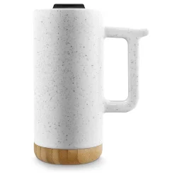 Ello 16oz Ceramic Aspen Travel Mug Black 1 ct