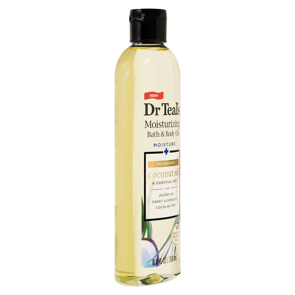 slide 3 of 3, Dr. Teal's Coconut Body Oil, 8.8 oz