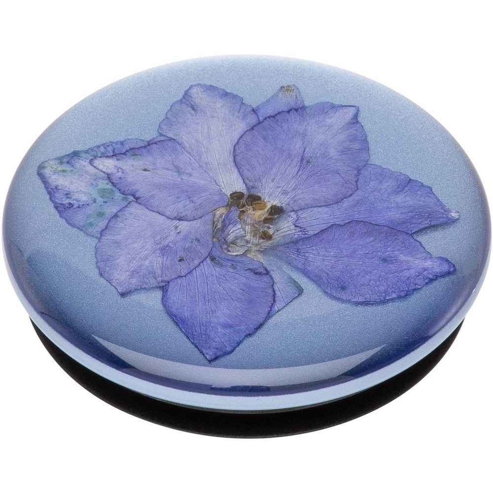 slide 2 of 3, PopSockets PopGrip Cell Phone Grip & Stand - Press Flower Lark, 1 ct