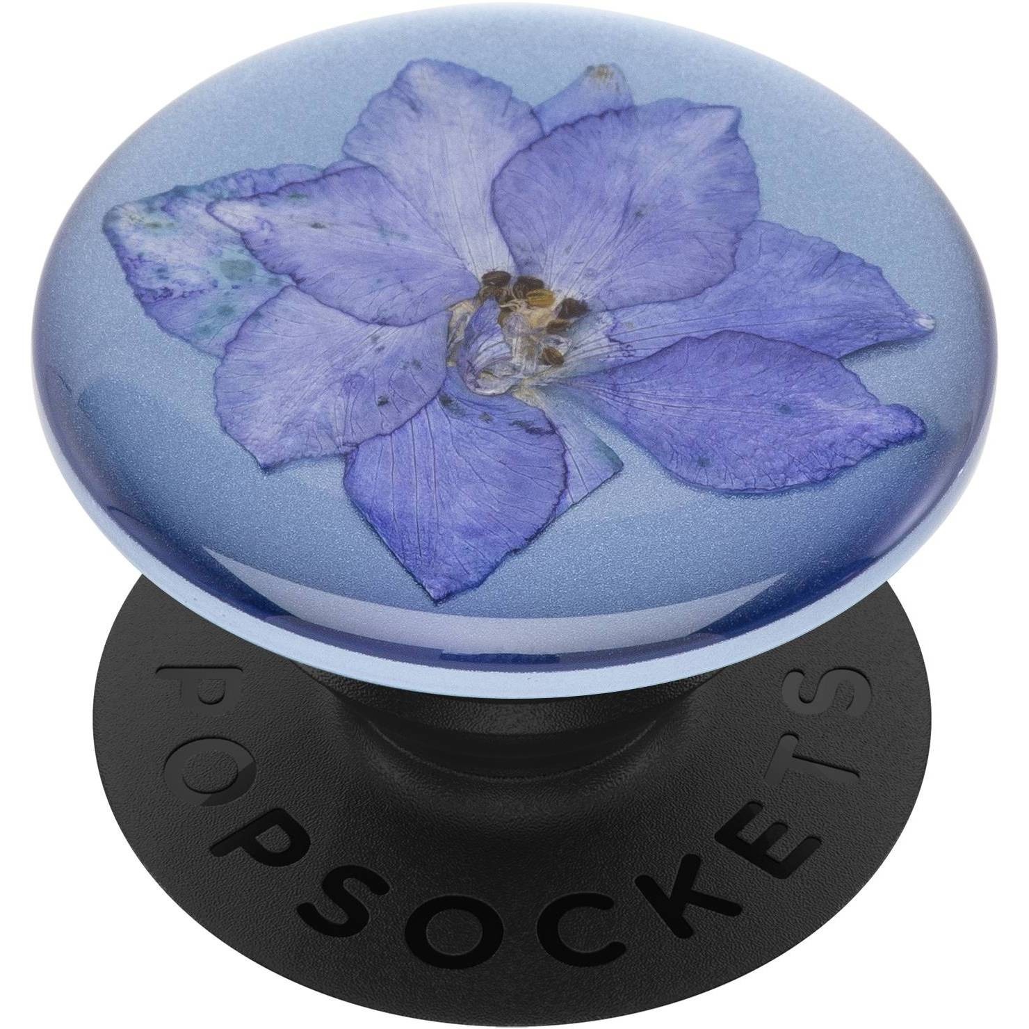 slide 1 of 3, PopSockets PopGrip Cell Phone Grip & Stand - Press Flower Lark, 1 ct