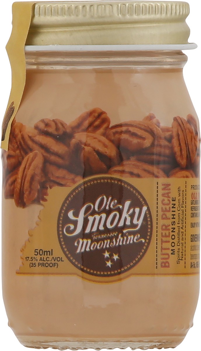 slide 9 of 9, Ole Smoky Butter Pecan Tennessee Butter Pecan Moonshine 50 ml, 50 ml
