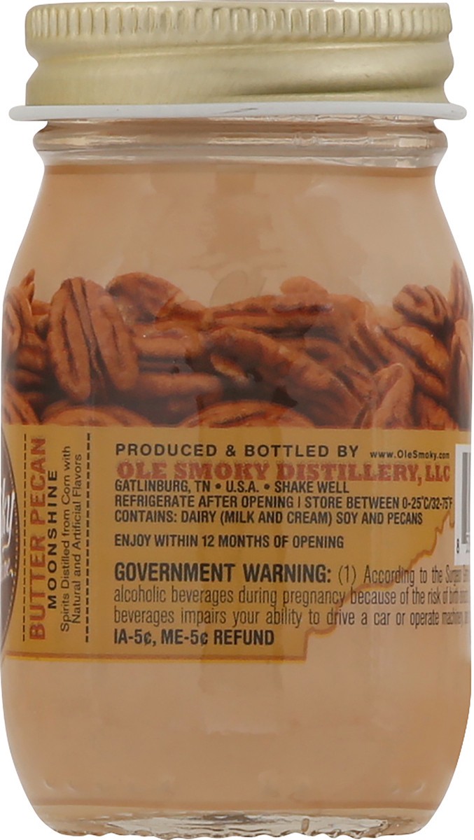 slide 2 of 9, Ole Smoky Butter Pecan Tennessee Butter Pecan Moonshine 50 ml, 50 ml
