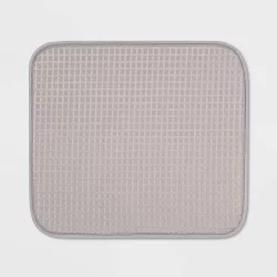 16" x 18" Drying Mat Light Gray - Made By Design