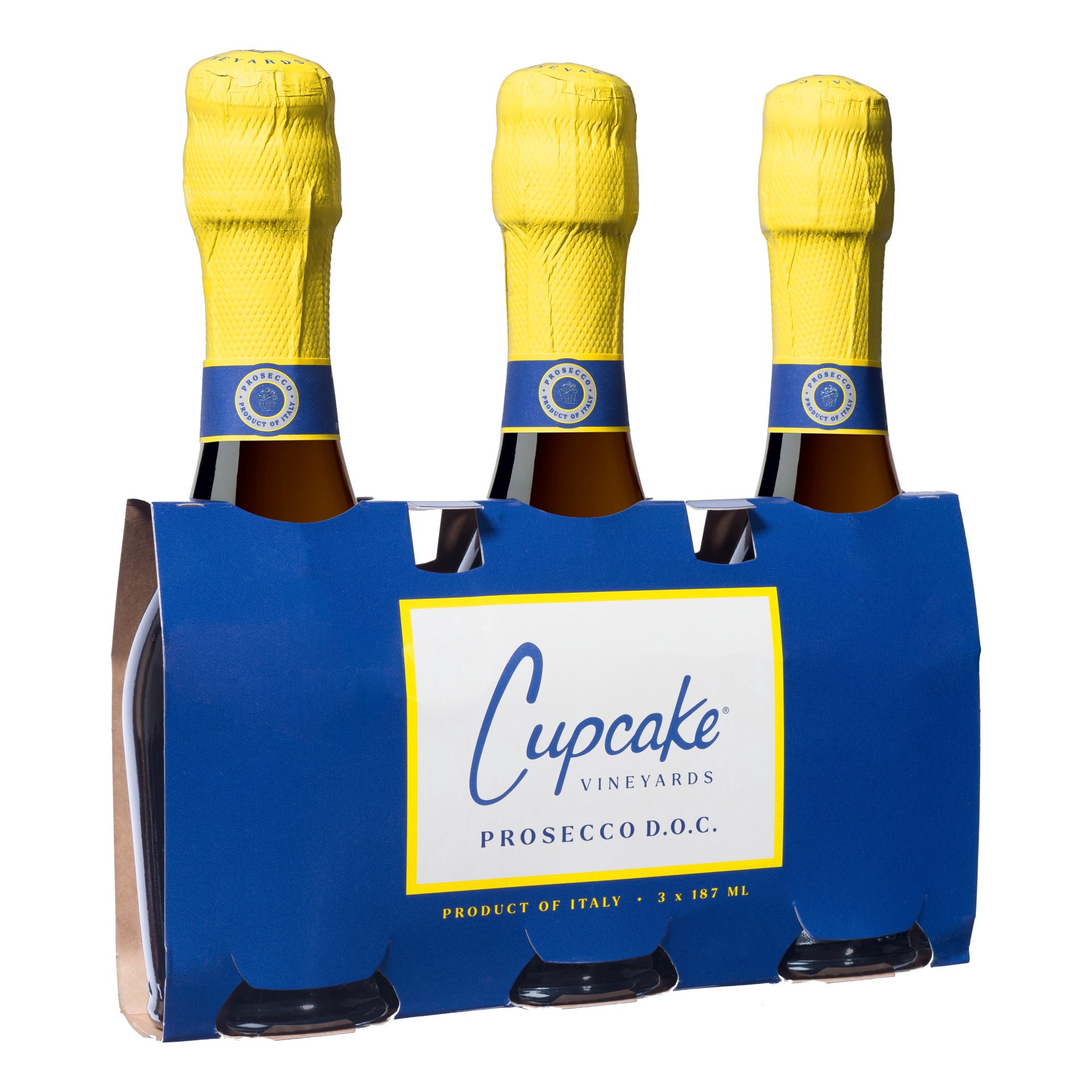 slide 1 of 5, Cupcake Vineyards Prosecco, White Wine, 187ml, 187 ml