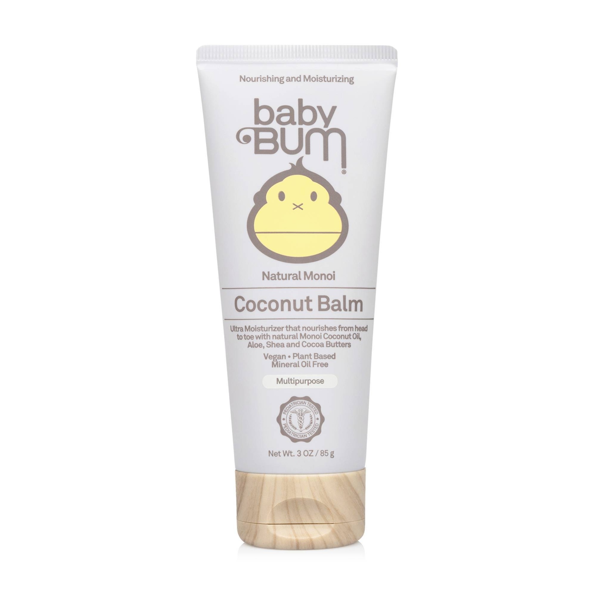 slide 1 of 4, Baby Bum Natural Monoi Coconut Balm, 3 oz