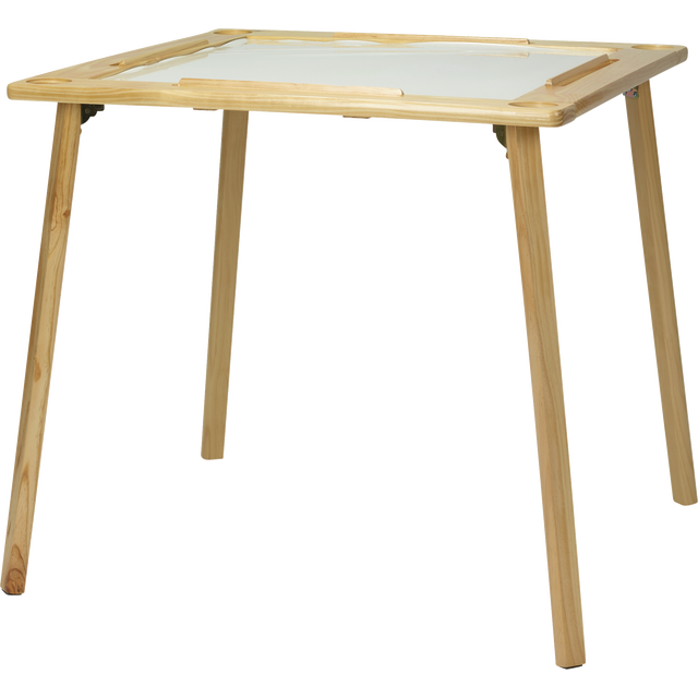slide 1 of 1, BENE CASA Bc Wht Surface Wood Domino Table, 1 ct