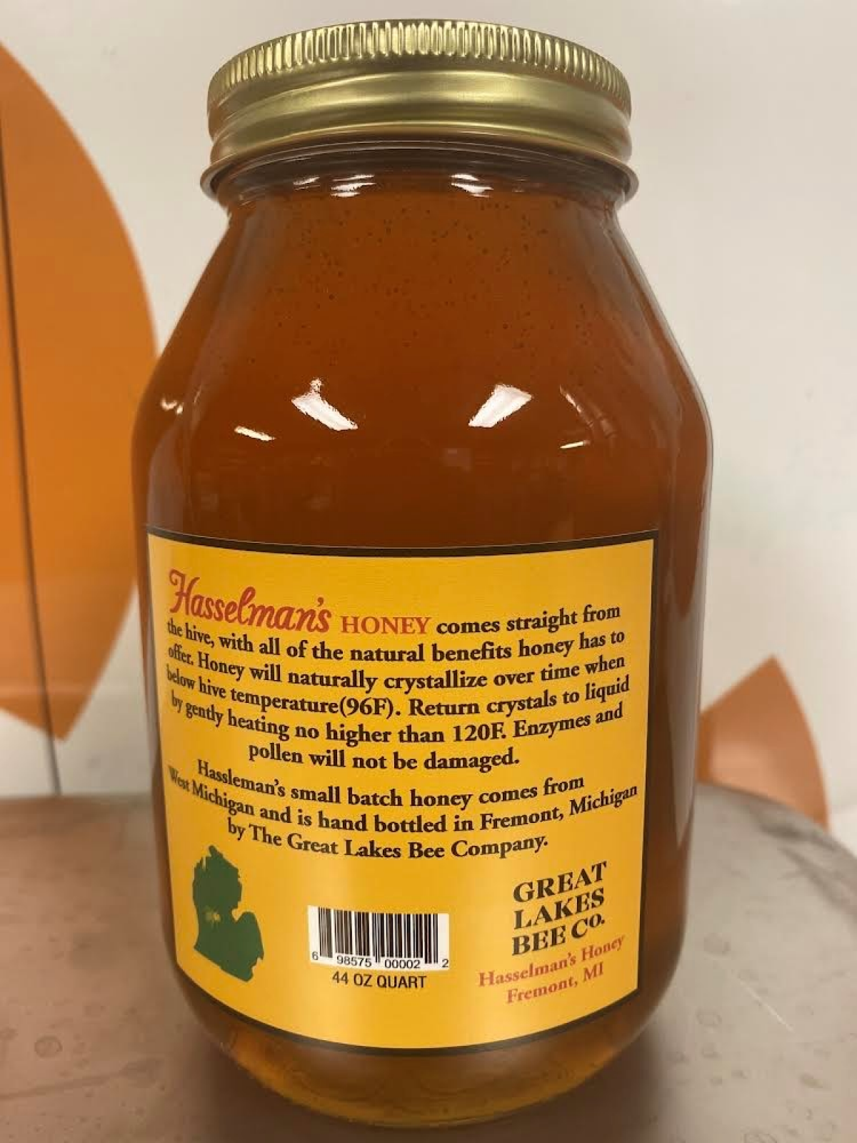 slide 2 of 2, Hasselman's Honey 44oz, 44 oz