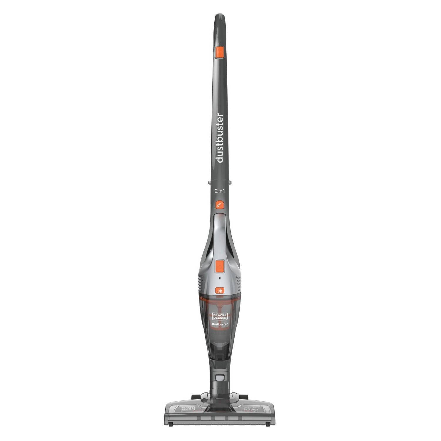 slide 1 of 11, BLACK+DECKER Quick Clean Cordless 2-in-1 Stick Vacuum - Titanium Gray - HSVB420J, 1 ct