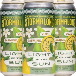 Stormalong Cider Light Of The Sun, 12 Oz Cans