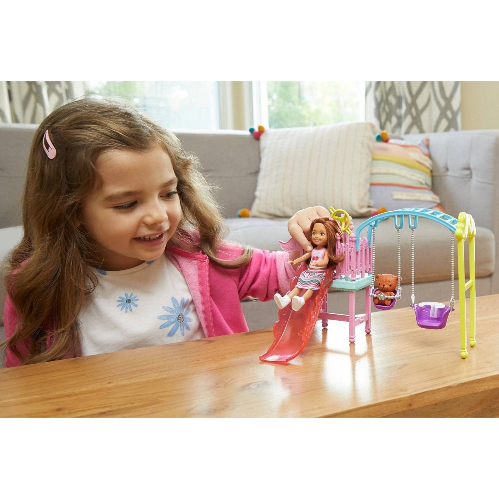 slide 2 of 7, Barbie Club Chelsea Swingset Playset, 1 ct