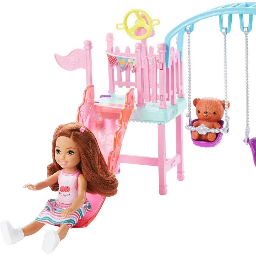 slide 3 of 7, Barbie Club Chelsea Swingset Playset, 1 ct