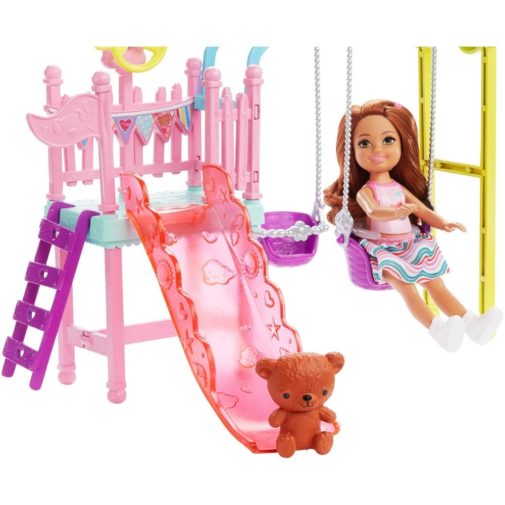 slide 5 of 7, Barbie Club Chelsea Swingset Playset, 1 ct