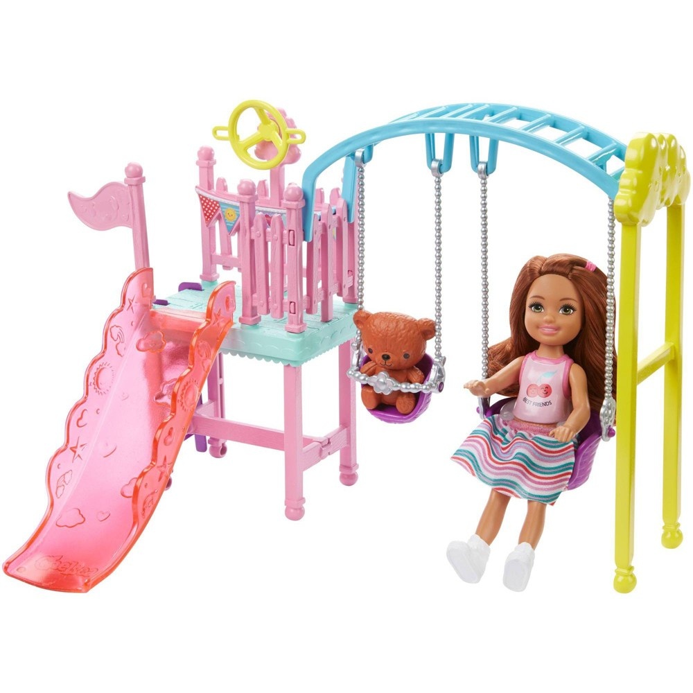 slide 6 of 7, Barbie Club Chelsea Swingset Playset, 1 ct