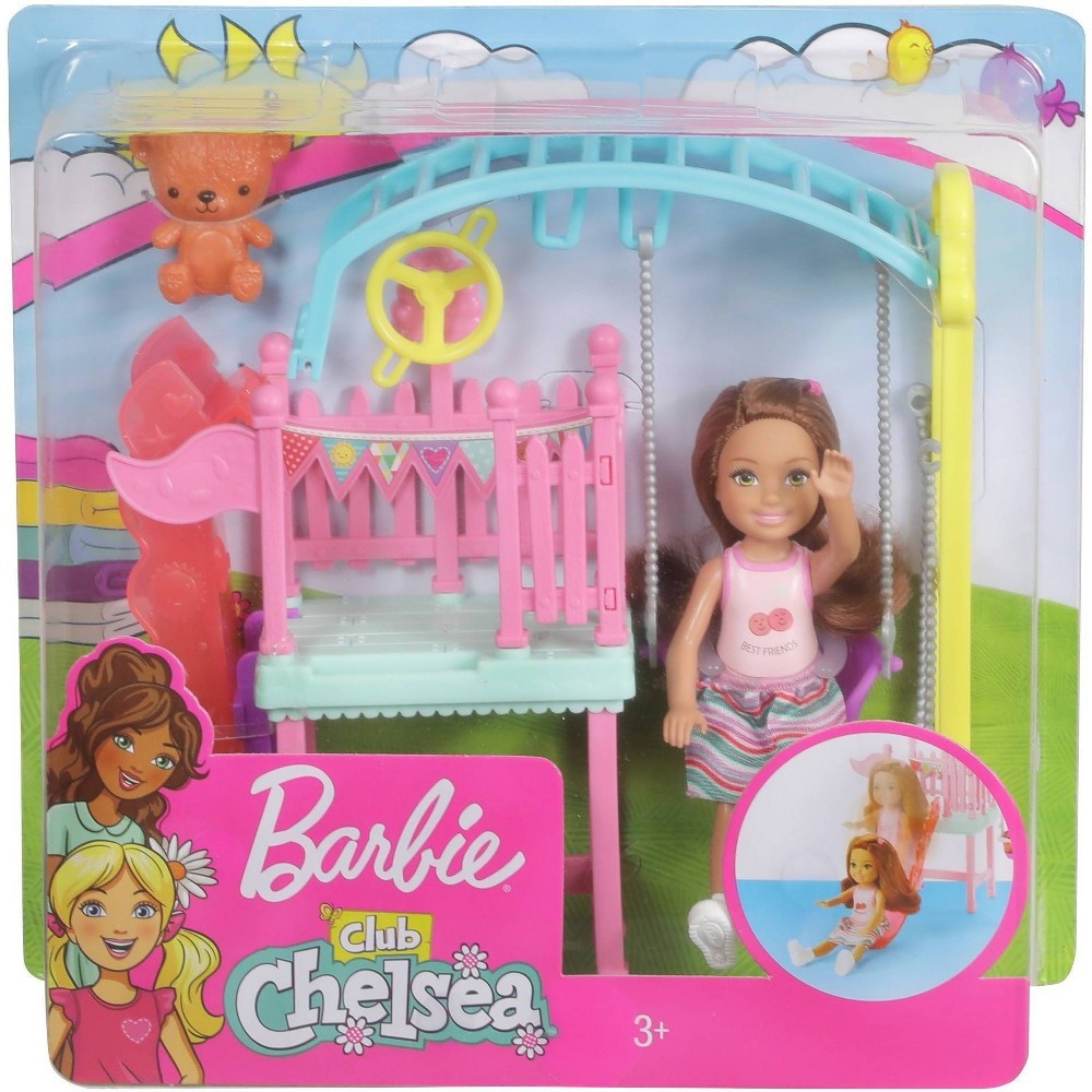 slide 7 of 7, Barbie Club Chelsea Swingset Playset, 1 ct