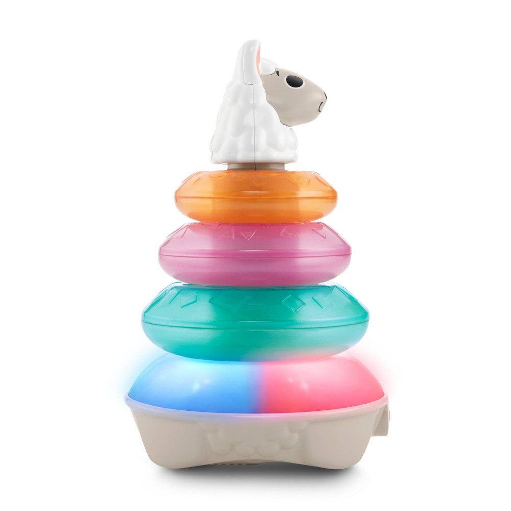 slide 5 of 9, Fisher-Price Linkimals Lights And Colors Llama, 5 ct