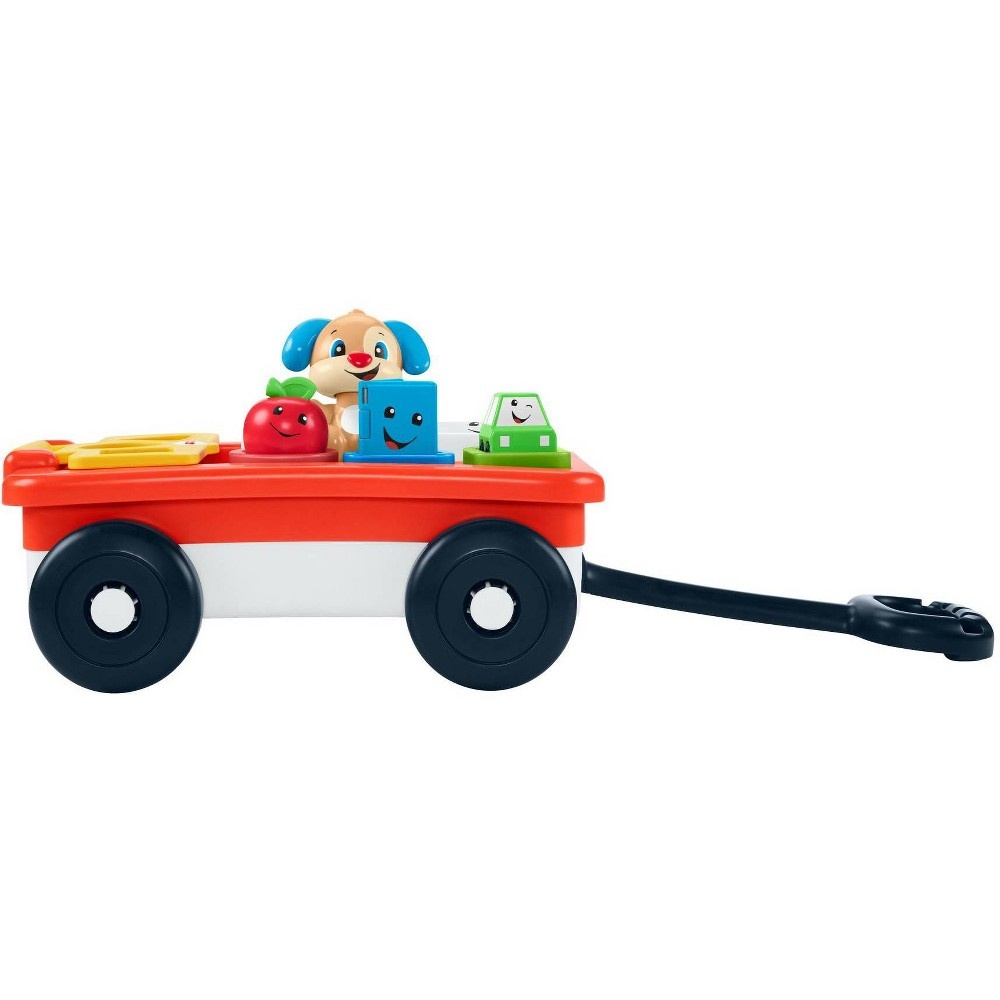 slide 6 of 11, Fisher-Price Laugh And Learn Pull And Play Learning Wagon, 1 ct