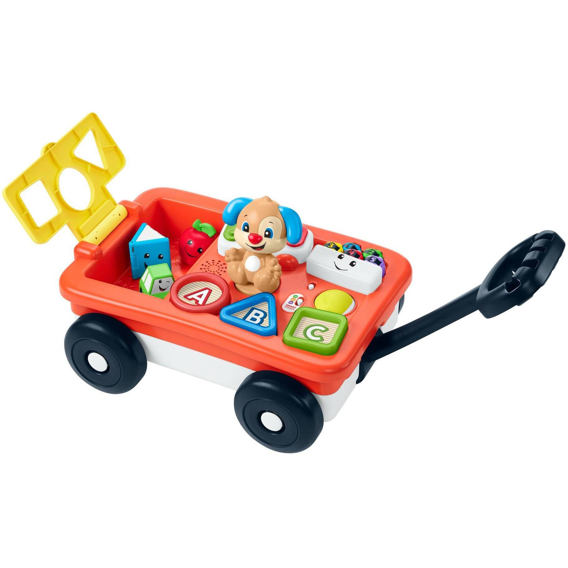 slide 1 of 11, Fisher-Price Laugh And Learn Pull And Play Learning Wagon, 1 ct