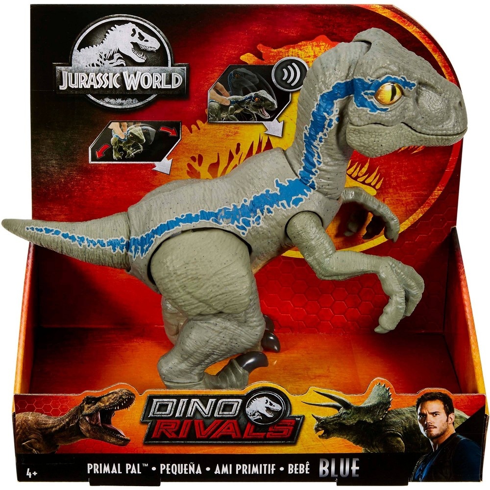 slide 3 of 7, Jurassic World Dino Rivals Primal Pal Blue, 1 ct