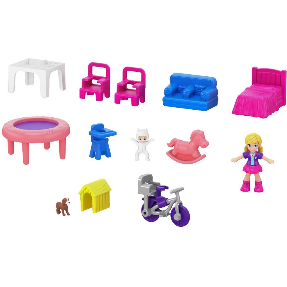 slide 8 of 11, Polly Pocket Pollyville Polly's Pocket House, 1 ct