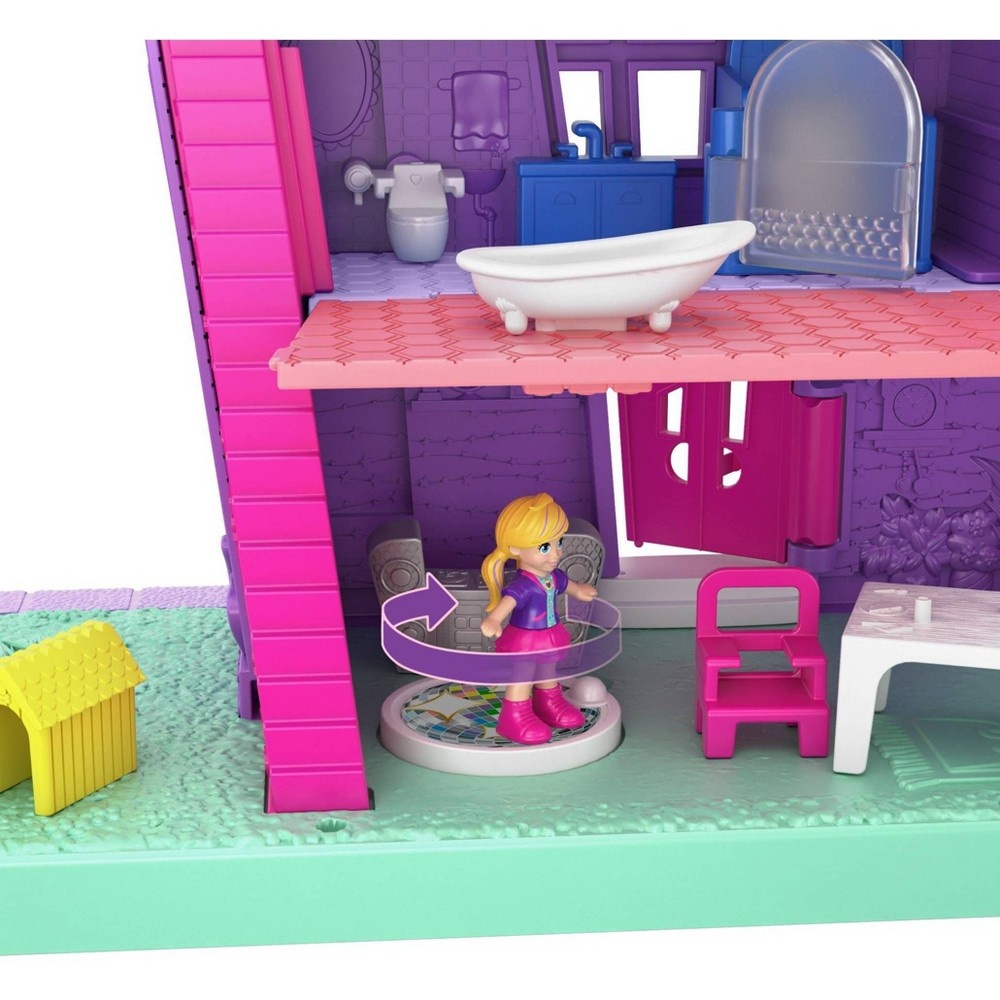 slide 9 of 11, Polly Pocket Pollyville Polly's Pocket House, 1 ct