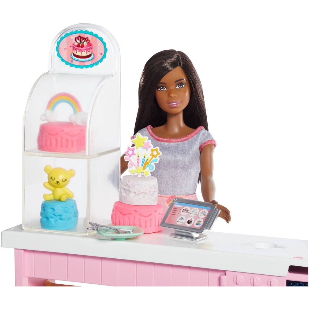 Barbie cake best sale bakery playset