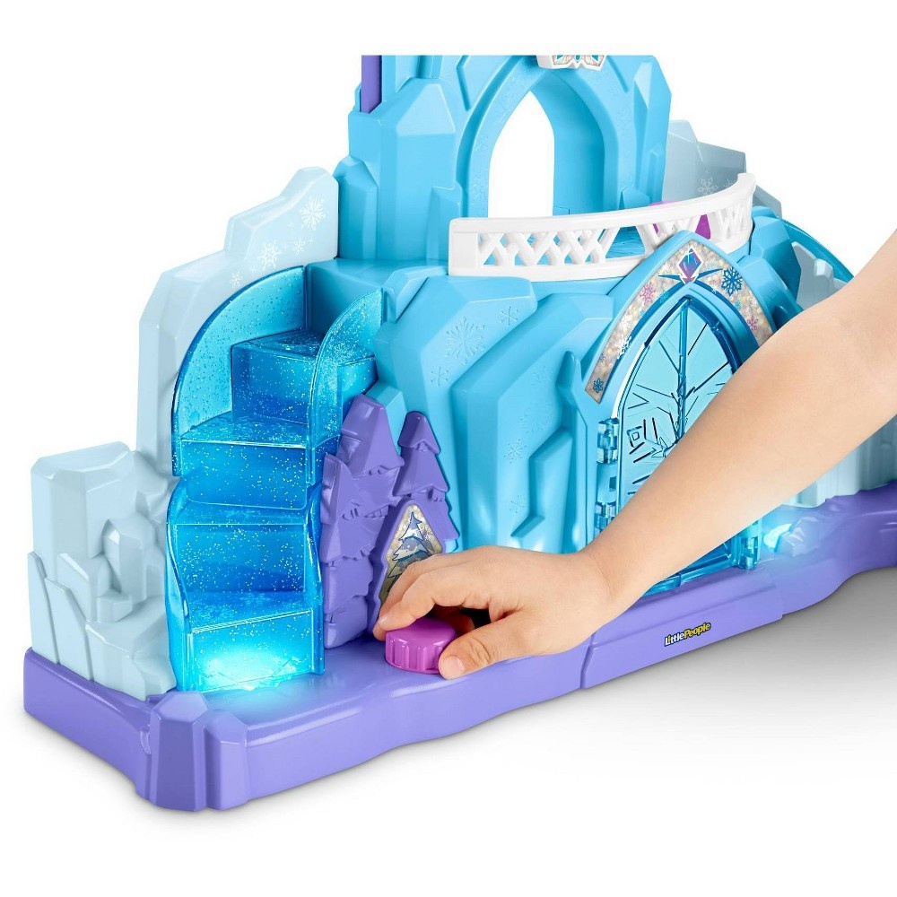 slide 4 of 7, Fisher-Price Little People Disney Frozen Elsa's Ice Palace, 1 ct