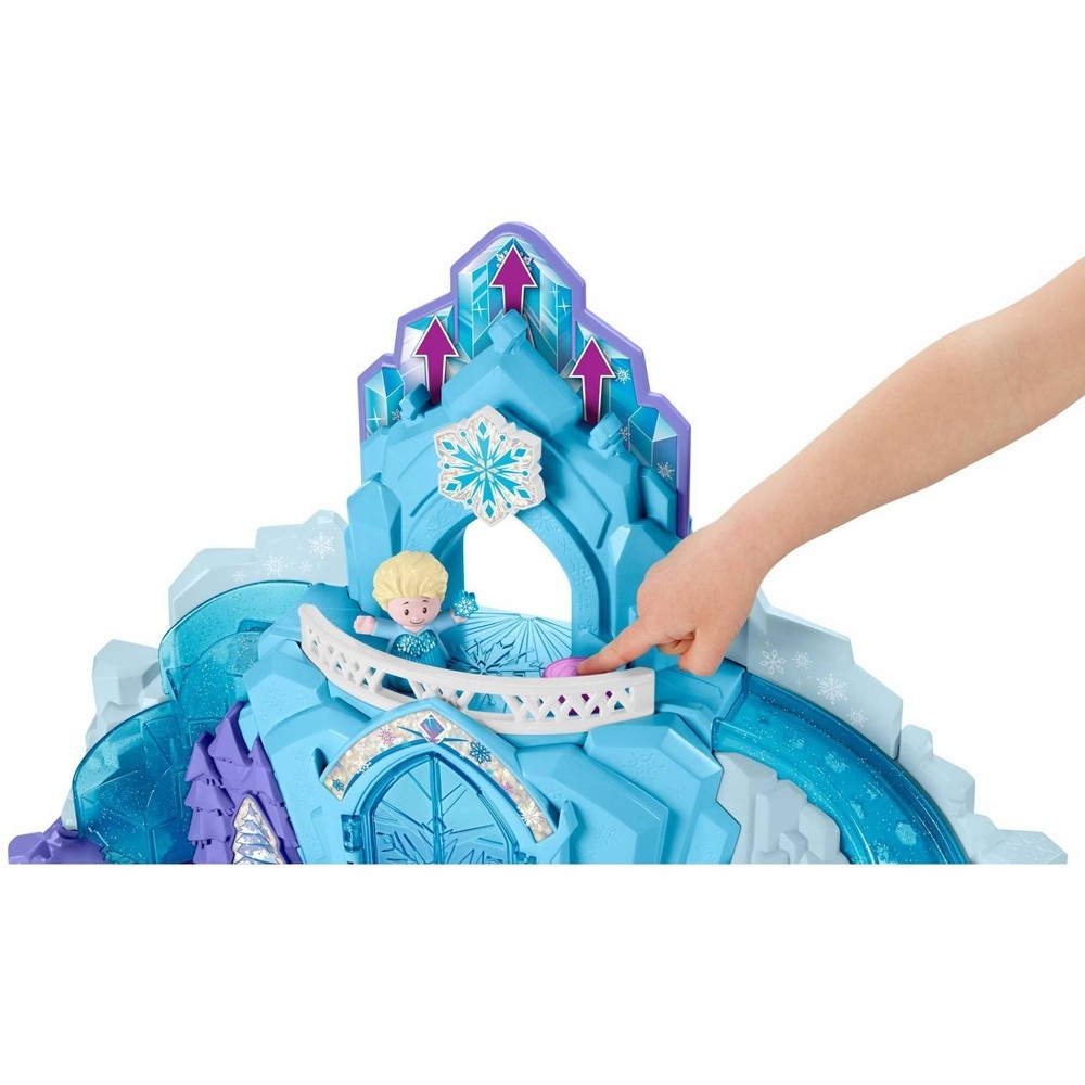 slide 6 of 7, Fisher-Price Little People Disney Frozen Elsa's Ice Palace, 1 ct