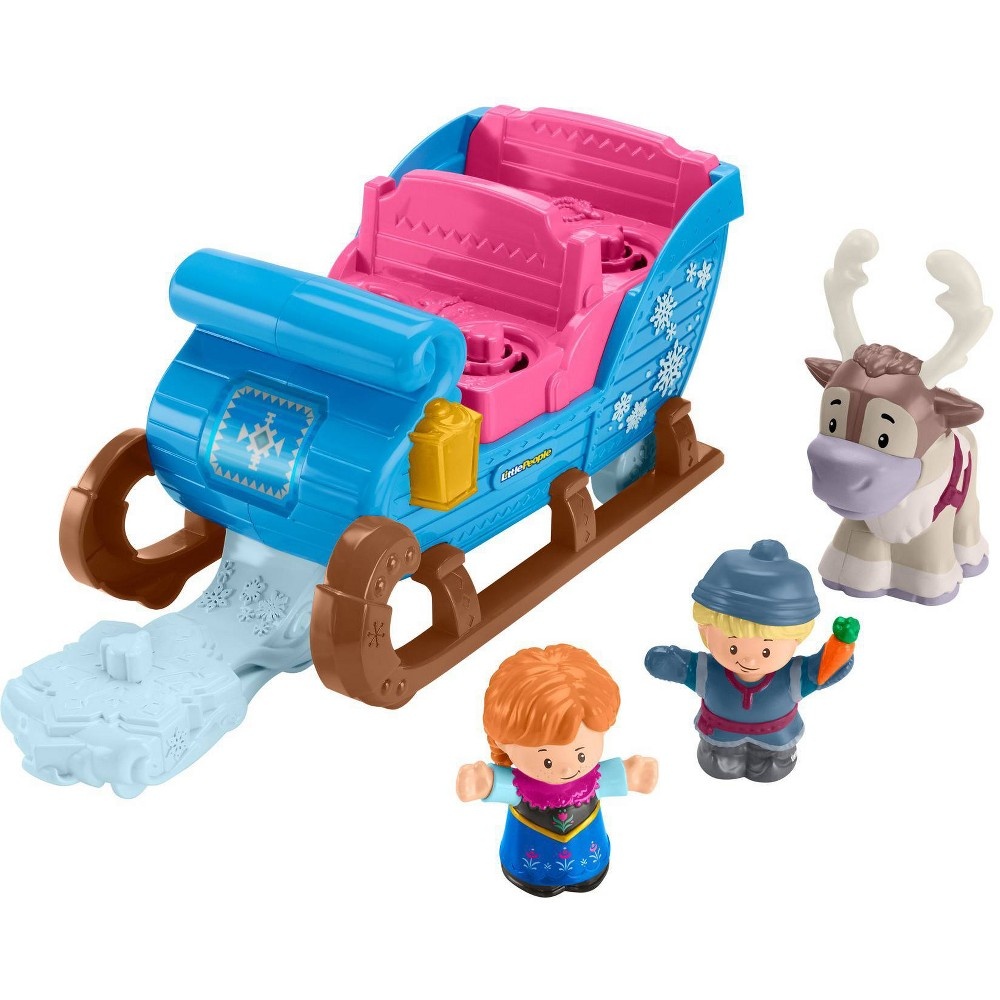 slide 6 of 9, Fisher-Price Little People Disney Frozen Kristoff's Sleigh, 1 ct