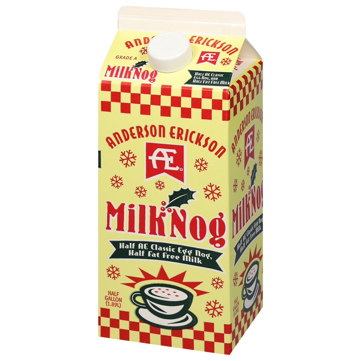 slide 8 of 9, Anderson Erickson Dairy Milknog - 1/2 gal, 1/2 gal