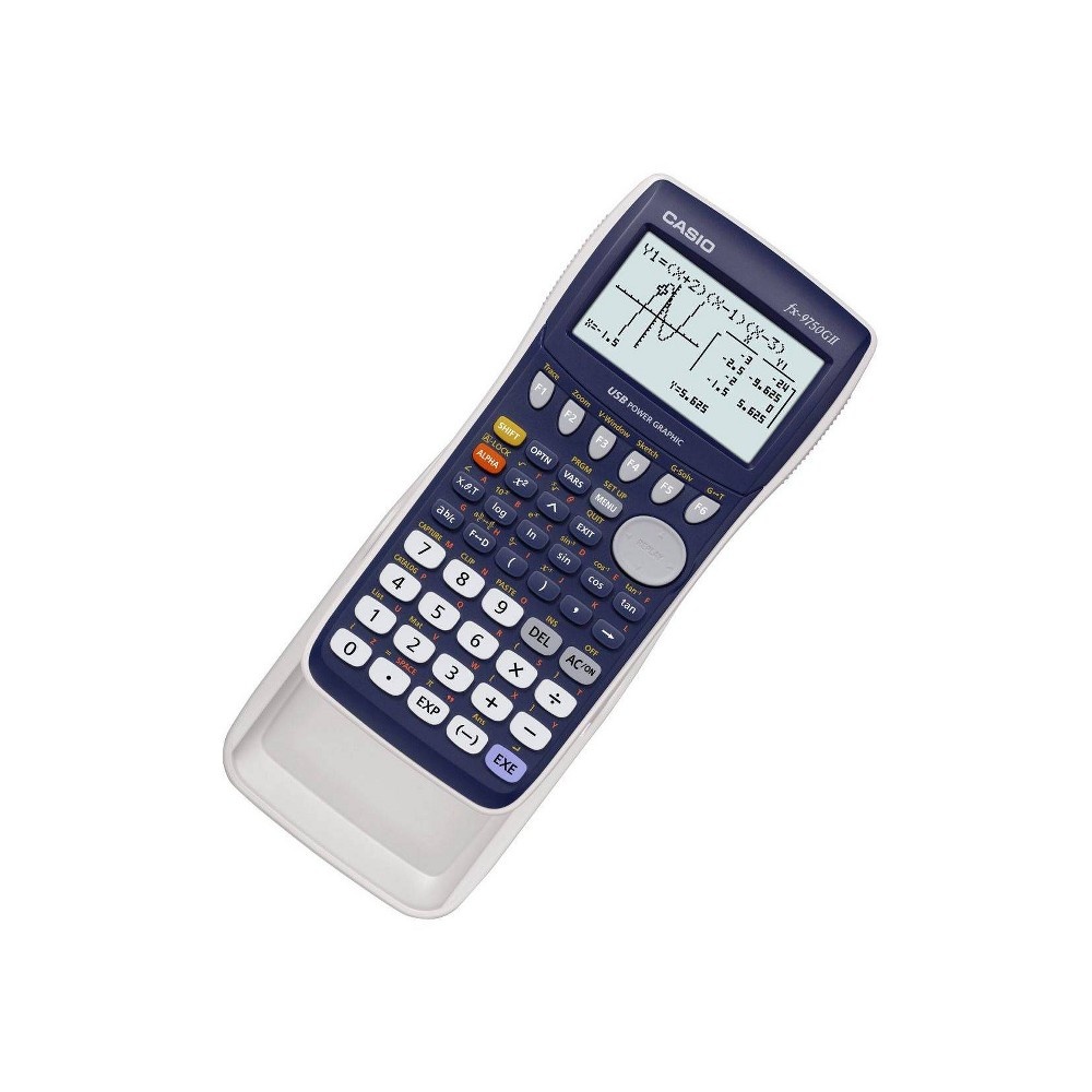 slide 2 of 2, Casio Graphing Calculator - Blue, 1 ct