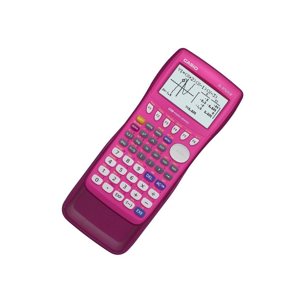 slide 2 of 2, Casio Graphing Calculator - Pink, 1 ct