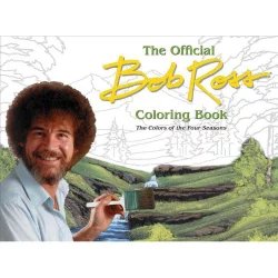 Random House The Official Bob Ross Coloring Book - (Paperback)